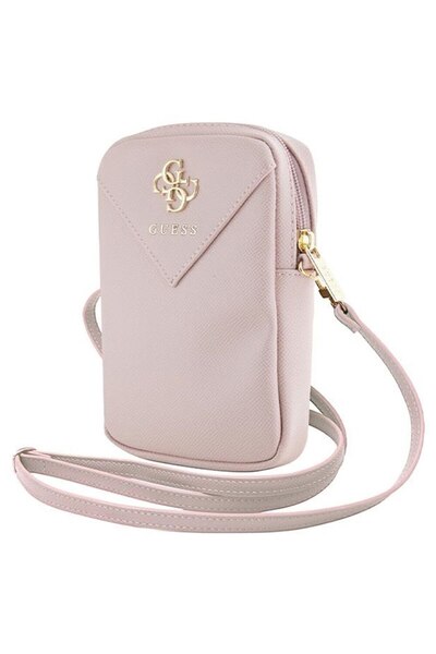Gaudi Universal Bag for Phone, T56, Leather, Powder Pink