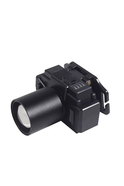 Gaudi LED Headlamp, Long Range Zoom, Telescopic Headlight, Adjustable, Waterproof