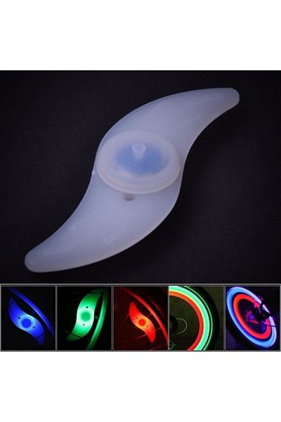 PROCART Lumini spițe bicicletă, LED multicolor, 3 moduri de iluminare