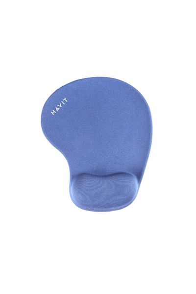 Gaudi Mouse Pad antiderapant pentru gaming, pad-uri flexibile din silicon pentru încheietura mâinii, J44, textil, albastru închis