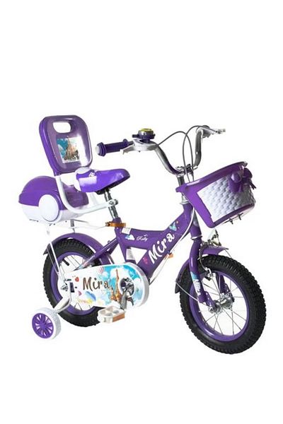 rexa 12-Inch Kids Freestyle Bike with Training Wheels & Front Basket