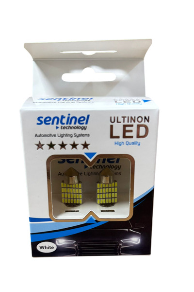 Sentinel Sofit Led 12 Volt Japon 31mm 28 Led Ampül 2 Adet Fiyatı
