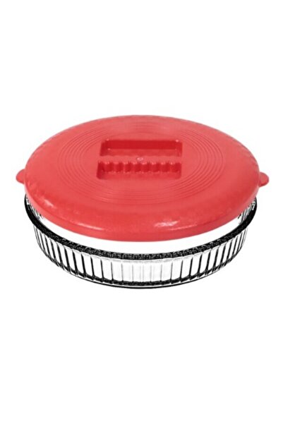 MİNTOLA STORE Pyrex Lid Red Color Leak Proof Structure and Compatible with Ro...