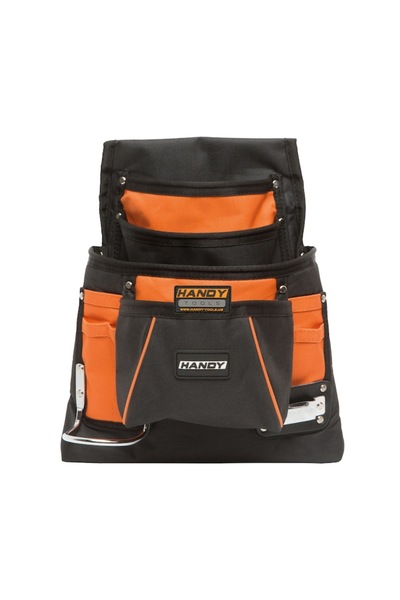 Primlife Handy Tool Belt, Polyester, with Hammer and Tape Measure Holder