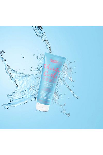 Umberto Giannini Șampon hidratant pentru păr creț și uscat, acid hialuronic, Thirsty Curls, Umberto Giannini, 250 ml