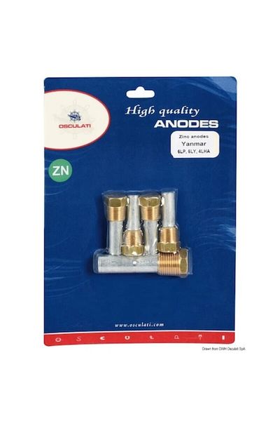 OSCULATI Kit Anozi pentru Motoare Marine 6LP, 6LY, 4LH