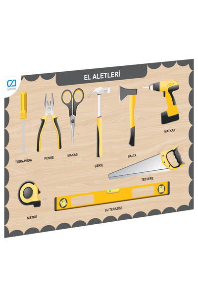 CA Games Caahs-3210 Ca Games Wooden Hand Tools Find-Put