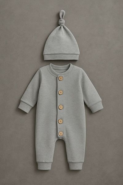 MİNİLOPPOO Buttoned Plume