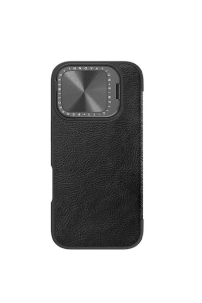 Air Husă de protecție pentru iPhone 16 Pro, Safe, Q74, Metal, Deep Dark