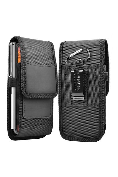 SOL Multifunctional Waist Bag, XXXL, 19x11x2.5cm, 7 inch, B25, 600D Oxford Fabric, Black