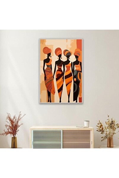 4gdran Saudi Decor Art Wall Panel with Hollow Silver Frame