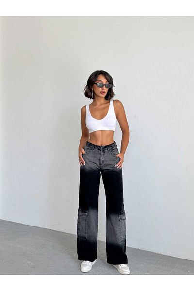 Semesia Baggy Jean with Cargo Pocket