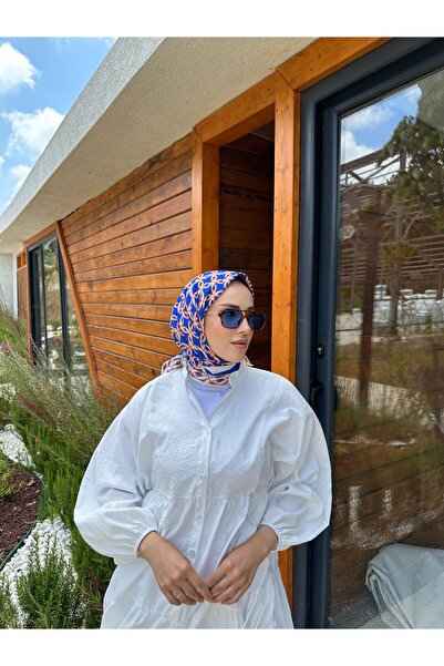 KUQOS Κασκόλ με μοτίβο με μπούκλες