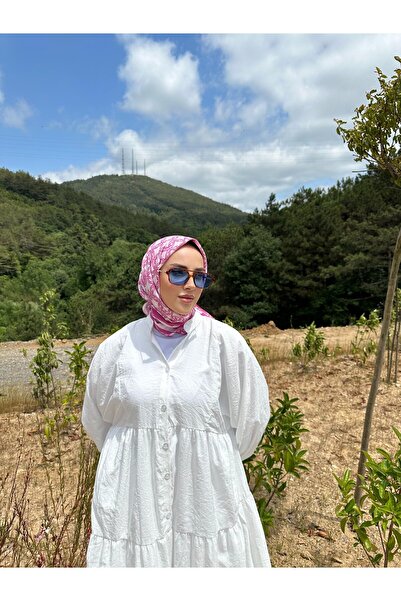 KUQOS Κασκόλ με μοτίβο με μπούκλες