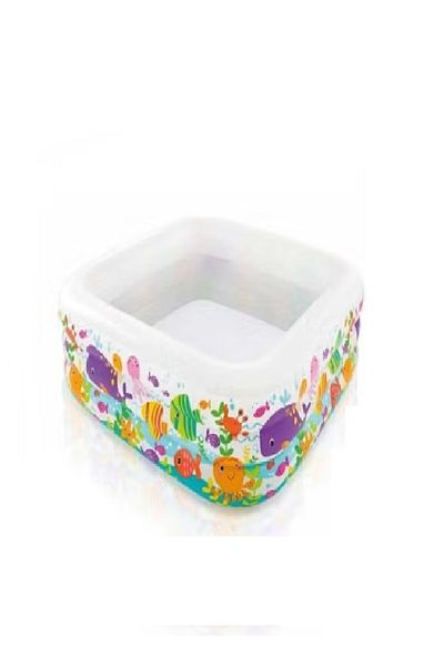 Intex Swim Center Clear View Aquarium Pool – 159 x 159 x 50 cm