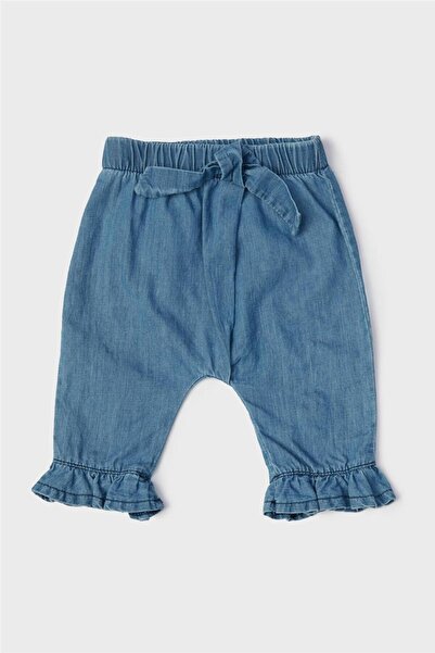 Layette Baby Girl Denim Trousers
