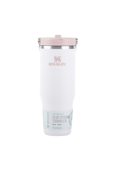 Stanley The Iceflow Flip Straw 2.0 Tumbler 0,89l 30oz Unisex Pink Thermos