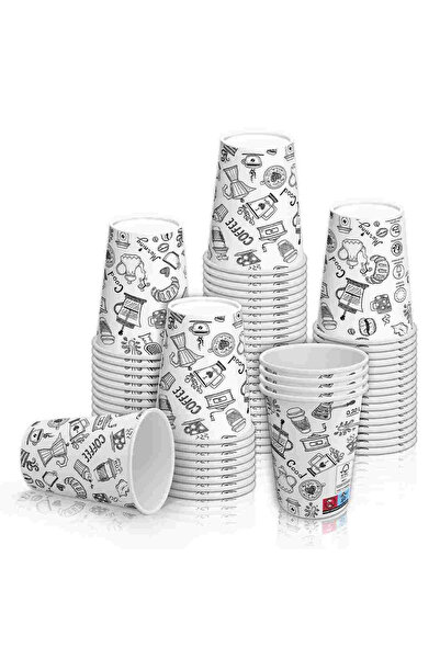 ReflexTedarik 50 Adet Karton Bardak – Dayanıklı, Sızdırmaz, Geri Dönüştürüleb...