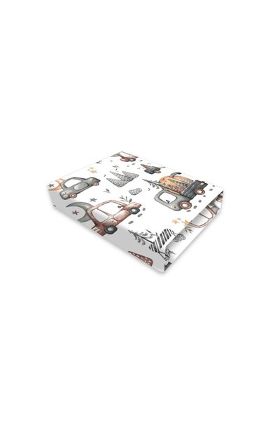 MimiNu Cearceaf cu elastic, MimiNu, Pentru patut 120X60 cm, Din bumbac certificat Oeko Tex Standard 100