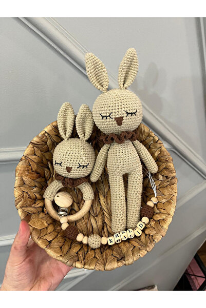 stoks toys Amigurumi Uykucu Tavşan Set