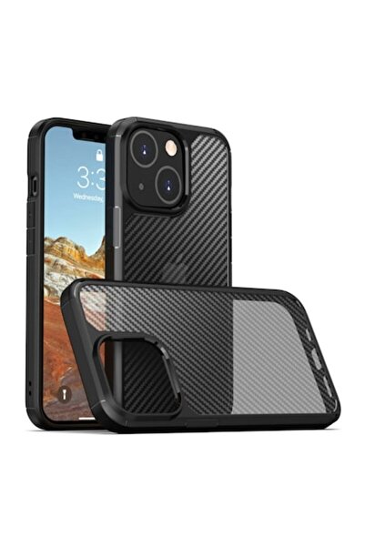 Dalip Baby Protective Case Compatible with iPhone 13, Carbon Fuse