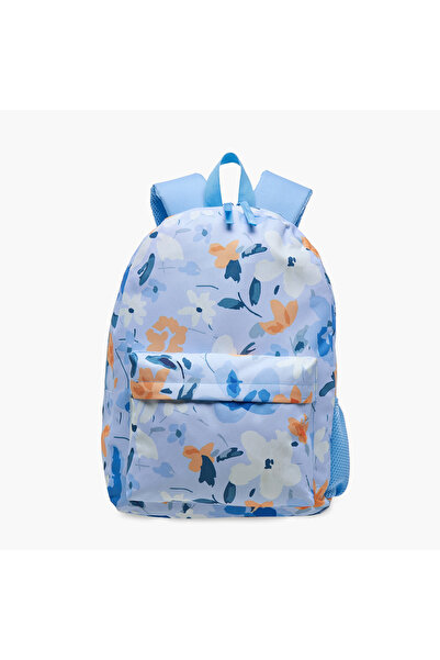 Syloon 12-Piece Floral Print Backpack Set - 31x41x13 cms
