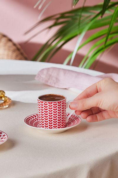 Karaca Bahar 2 Person Coffee Cup 90 ml