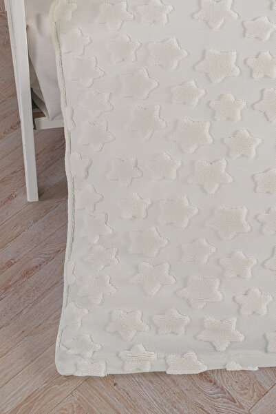 Kanz Welsoft Baby Duvet Cover Set - Star Cream