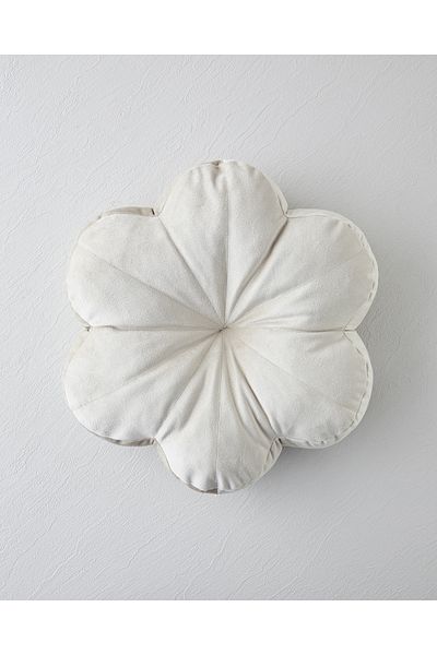 English Home Διακοσμητικό Μαξιλάρι Παπλώματος Artistic Bloom 40,0x1,3x55,0 cm Μπεζ