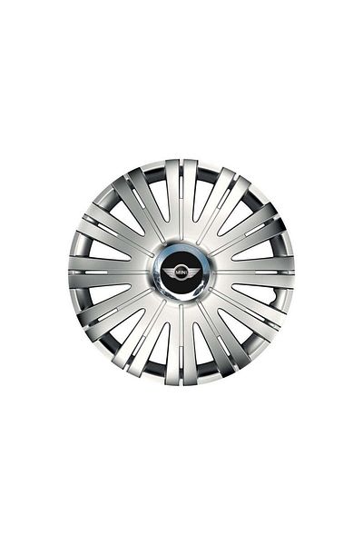 Autohelix MSA Set of 4 Wheel Covers suitable for 16 inch rims, for Mini, Active Chrome model