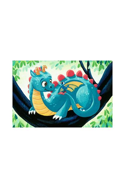 RAVENSBURGER Puzzle 6 pieces - Dragon