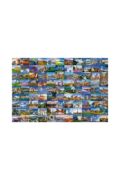 RAVENSBURGER Puzzle - 99 Beautiful Places In Europe, 3000 piese