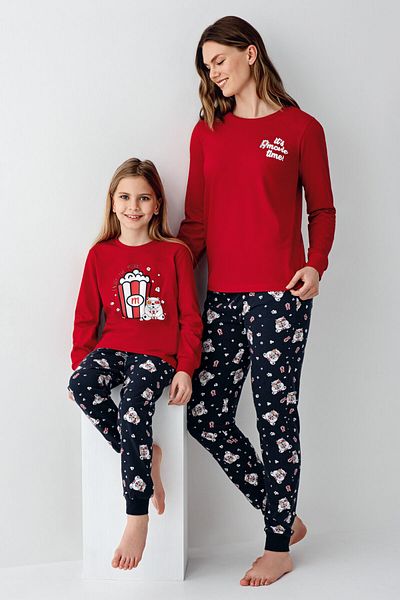 Rolypoly Women's Red Pajama Set