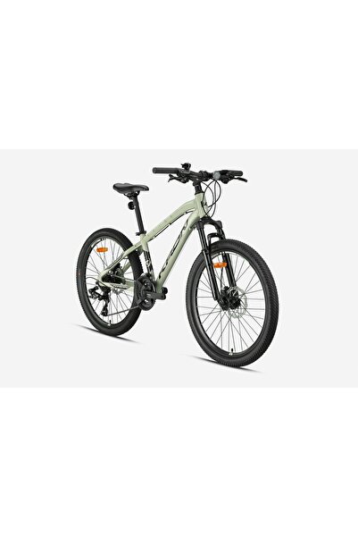 Kron XC 100 24 Jant Hidrolik Disk Alüminyum Kadro 21 Vites Çocuk Dağ Bisikleti Parlak Bej