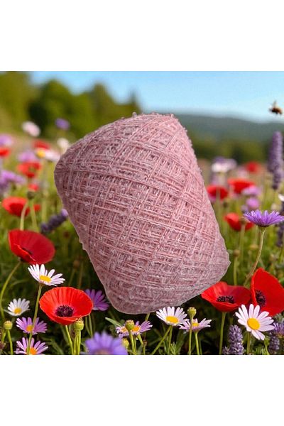 Kırlangıç Wool Acrylic & Wool Boucle Mix Design Hand Knitting Yarn 140 Gr