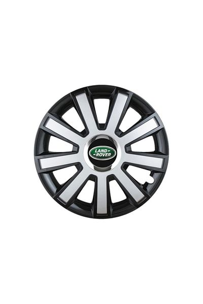 Autohelix MSA Set de 4 capace de jantă R14 Flash Grey-Black pentru gama de mașini Land Rover