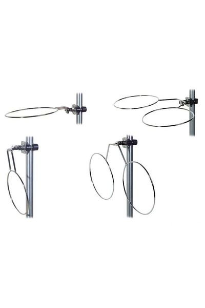 OSCULATI Suport pentru aripi simplu SS pliabil 150 mm,