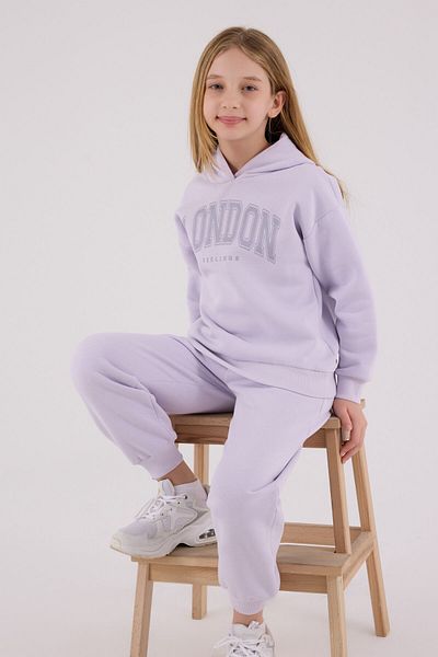 Rolypoly Girl's Purple Tracksuit Set