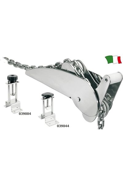 GFN Ghidaj de ancoră GFN, oțel inoxidabil, pentru ancore Bruce, Force, CQR, 10-20 kg