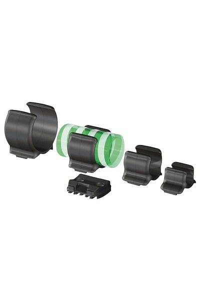 OSCULATI Clema de sa TRUDESIGN neagra 38-50 mm,