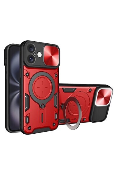 Air Husă de protecție pentru iPhone 16, Protect, K52, Lexgard, Noble Red