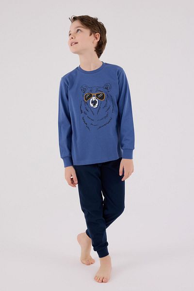 Rolypoly Boy's Blue Pajama Set