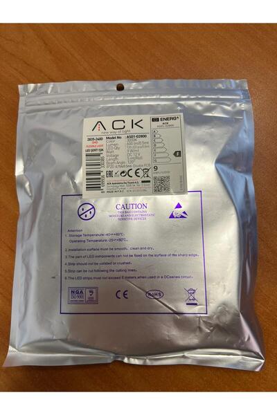 ACK şerit led 3000k 240 ledli sarı ışık