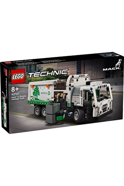LEGO Ηλεκτρικό Απορριμματοφόρα ® Technic Mack® Lr 42167 - Σετ Κατασκευών για Ηλικίες 8 Ετών και Άνω (503 ΤΕΜΑΧΙΑ)