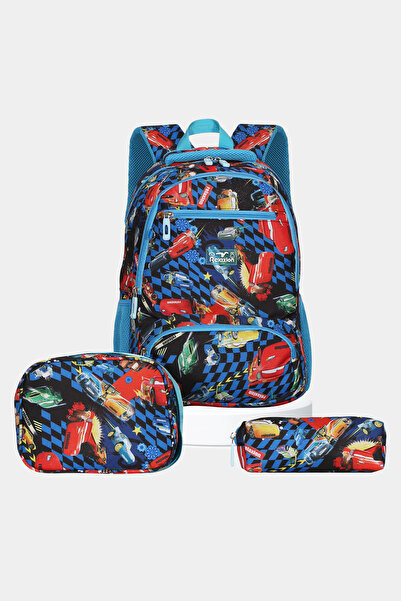 Relaxion Beslenme Çantalı 3'lü Set Anatomik Sırt Yapılı Suya Dayanıklı İlkoku...