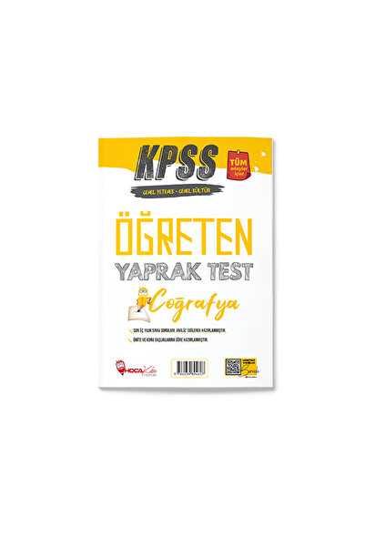 Hoca Kafası Yayınları 2026 KPSS GY-GK Coğrafya Öğreten Yaprak Test