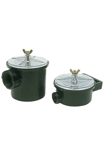 OSCULATI Filtru de aer separator de apă, corp Moplen negru, capac Makralon transparent