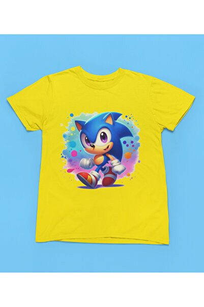 MAGORS Stil-X DJEČJA MAJICA SA SONIC ŠTAMPOM I KRATKIM RUKAVIMA, 100% 100% pa...
