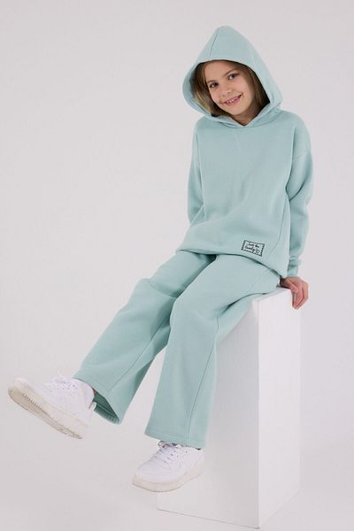 Rolypoly Girl's Green Tracksuit Set