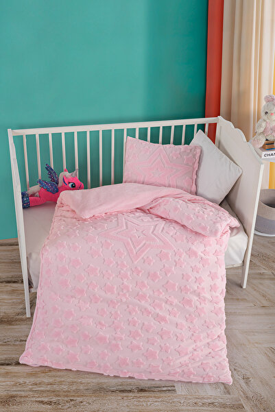 Kanz Welsoft Baby Duvet Cover Set - Star Powder